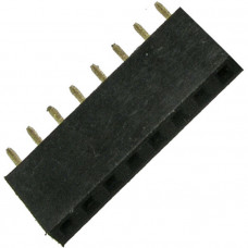 Гнезда для платы PBS-1x08 (PBS-8)шаг 2.54 мм