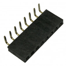 Гнезда для платы PBS-1x08R (PBS-8R)шаг 2.54 мм