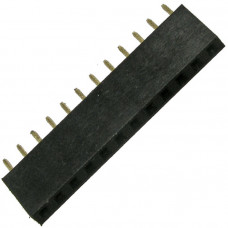 Гнезда для платы PBS-1x12 (PBS-12) шаг 2.54 мм