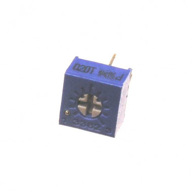 Резистор подстроечный 3362P 100R