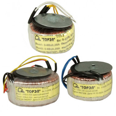Трансформатор тороидальный ТТП-15 (10В 1.5А)