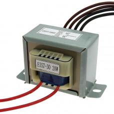 Трансформатор 50гц EI57*30 220v to 2x12v 20W