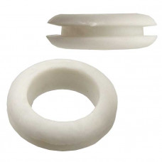 Втулка проходная 18х27х20х9х2 white