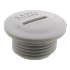 Заглушка для кабельного ввода MG-20 Серый пластик