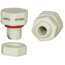 Клапан выравнивания давления M10X1.5 PA66 WHITE