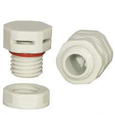 Клапан выравнивания давления M12X1.5 PA66 WHITE