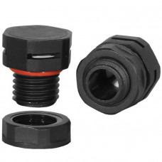 Клапан выравнивания давления M12X1.5 PA66 BLACK