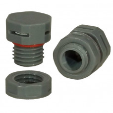 Клапан выравнивания давления M12X1.5 PA66 GREY