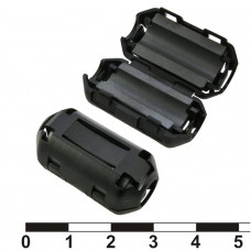 Фильтр ферритовый на провод ZCAT1730-0730A-BK (black)
