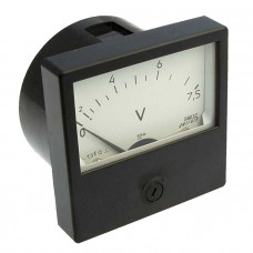 Амперметр щитовой переменного тока Э8032 7.5В (50ГЦ)