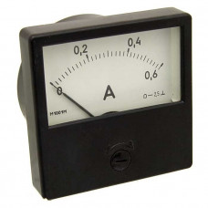 Амперметр щитовой постоянного тока М1001 0.6А