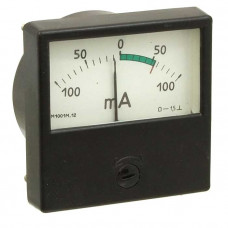 Амперметр щитовой постоянного тока М1001 100-0-100МА.12