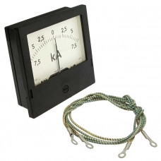 Амперметр щитовой постоянного тока М381 7.5-0-7.5КА