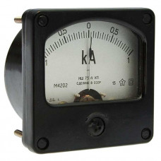 Амперметр щитовой постоянного тока М4202 1-0-1КА