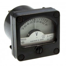 Амперметр щитовой постоянного тока М4203 75-0-75В