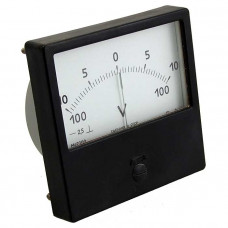 Амперметр щитовой постоянного тока М42300 10/100-0-10/100В