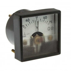 Вольтметр щитовой постоянного тока М42303 75-0-75В