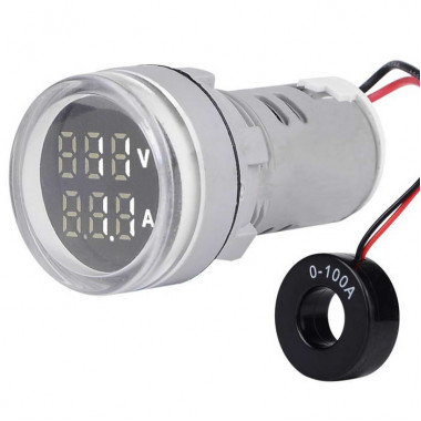 Цифровой LED вольт-амперметр DMS-231