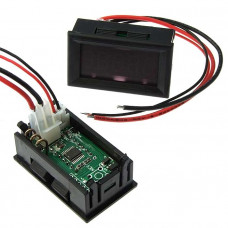 Цифровой амперметр постоянного тока 0-3.0000ADC red (48x29mm)