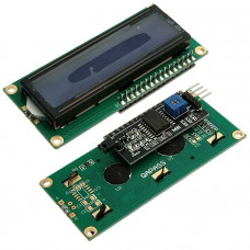 LCD1602 дисплей синий (с i2c интерфейсом)