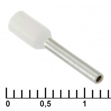 Наконечник на кабель DN00710 white (1.2x10mm)