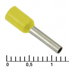 Наконечник на кабель DN01008 yellow (1.4x8mm)