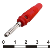 Штекер 10-0076 red