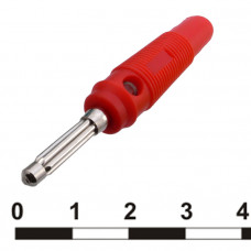 Штекер 10-0076 red