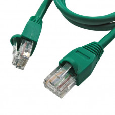 Патчкорд RJ45 1m зеленый