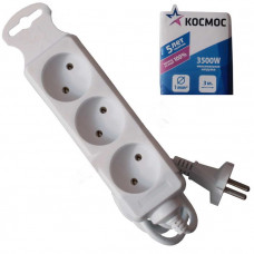 Удлинитель Космос YKsm3m-3g(K)