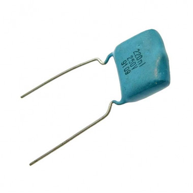 Металлопленочный конденсатор К73-17В 250 В 0.22 мкф