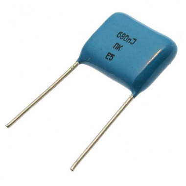Металлопленочный конденсатор К73-17ПК 63 В 0.68 мкф 5%