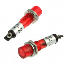 Лампочка неоновая в корпусе N-283-R 220V