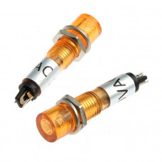 Лампочка неоновая в корпусе N-283-Y 220V