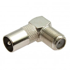 Высокочастотный разъем F-F TO 90RF-9.5-M