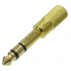 Переходный разъем SZC-0159 GOLD / 6.35st-3.5st