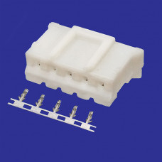 Разъем питания низковольтный HB-05 (MU-5F) pitch 2.0mm+Terminal