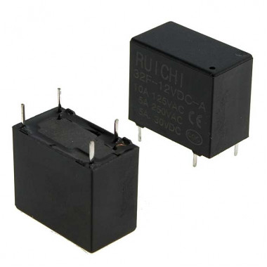 Электромагнитное реле 32F (N/O) 12VDC 5A
