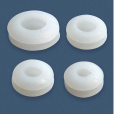 Втулка проходная 4х10х6х5.5х1.5 white