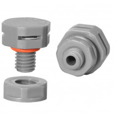 Клапан выравнивания давления M8X1.25 PA66 GREY