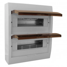 Щит распределительный ЩРН-П-24 навесной, прозрачный, IP40