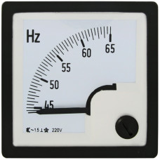 Ваттметры/частотомеры/и другое ЧМ 45-65гц 220В (48х48)