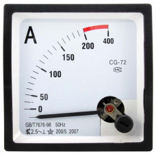 AC амперметр 200/5А 50гц (72х72)