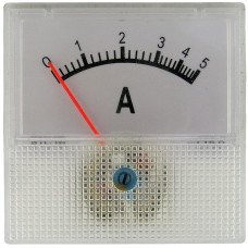 DC амперметр 5А (40х40)