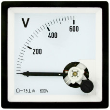 DC вольтметр 600В (72х72)