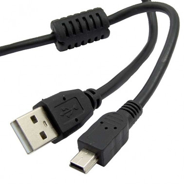 Компьютерный шнур MiniUSB-BM 5p USB-AM 1.8m F (SZC)