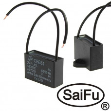 Пусковой конденсатор CBB61 2uF 450V (SAIFU)