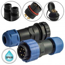 Герметичный разъем SZC21 6P-F-M