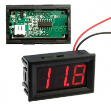 Цифровой DC вольтметр V27T-DL Red (3.2-30V)