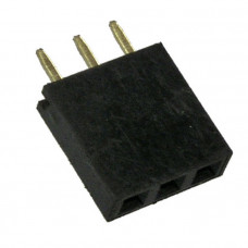 Однорядная гнездовая колодка PBS-03 шаг 2.54 мм